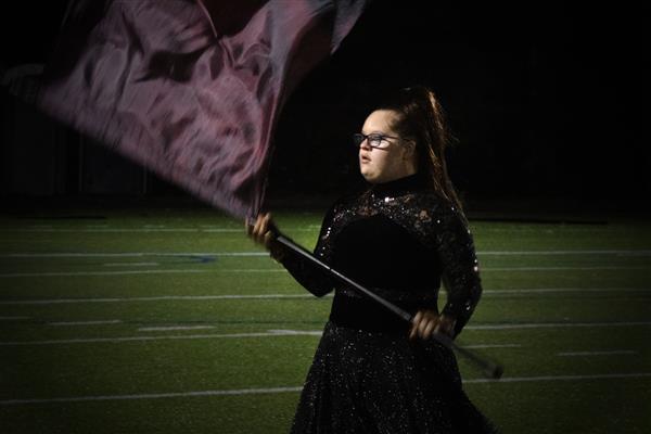 Old Mill High School Marching Band Performing